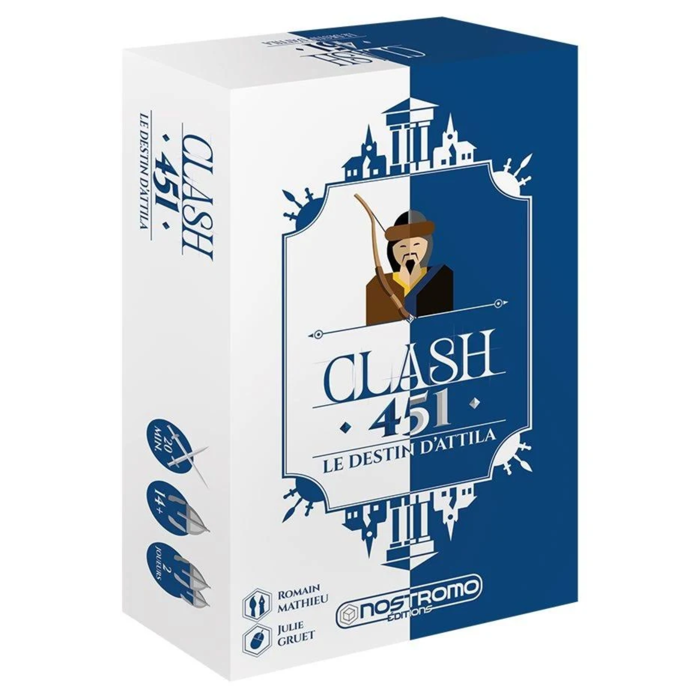 Image du jeu de société 'Clash 451 - Le destin d'Attila'